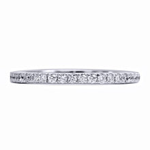 White Diamond Thread Ring
