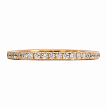 White Diamond Thread Ring