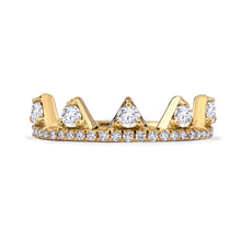 White Diamond Jaws Ring