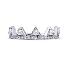 White Diamond Jaws Ring